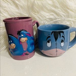 ❌SOLD❌Disney Eeyore Mugs Set of 2